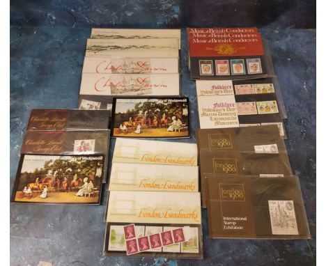 First Day Covers - London Landmarks;&nbsp; Bronte Family;&nbsp; Wedgwood, London 1980;&nbsp; etc 