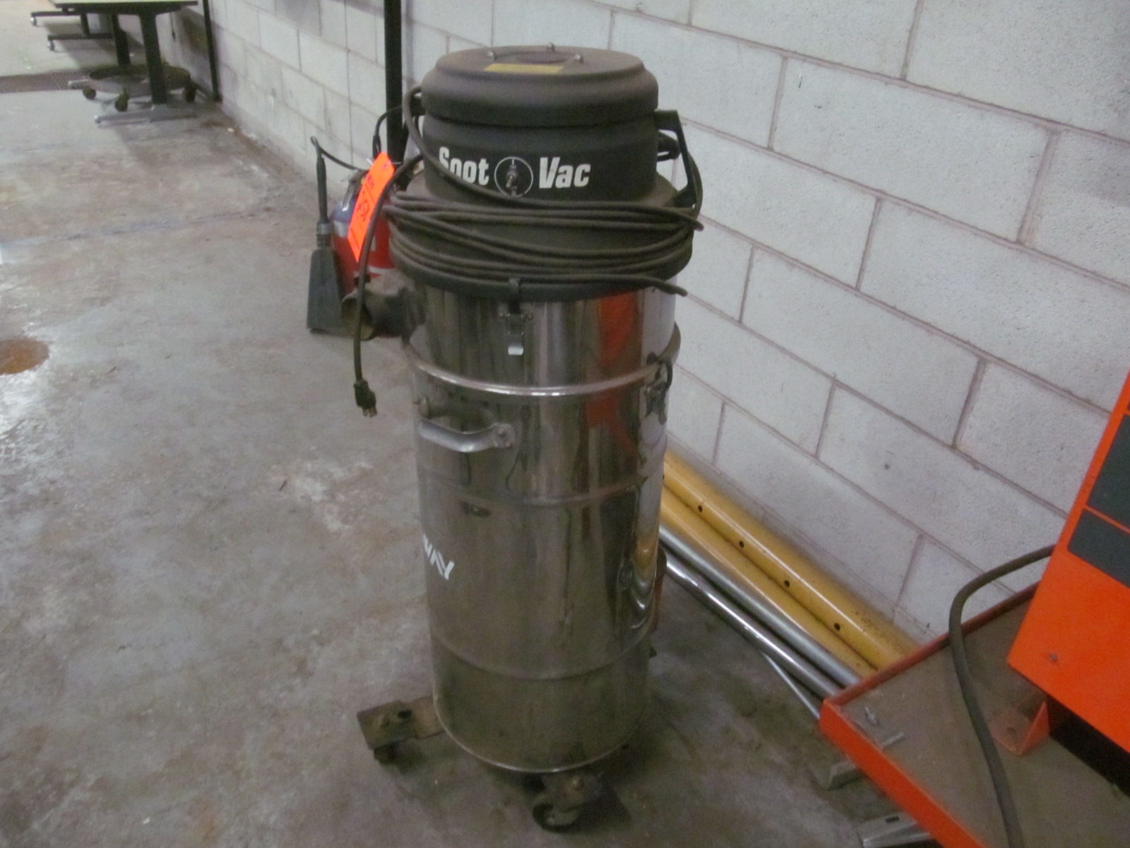 Goodway Soot Vac., M/N GTC 540, volts 120 AC, KW 1.4, 12 Amps