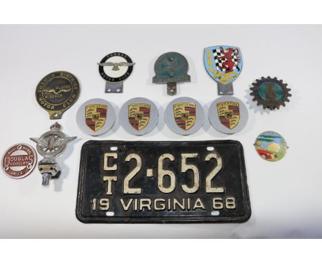 Approx 25+ transport related radiator badges, cap badges, etc. Including; 3x Thames Conservancy enamel boat badge licences fo