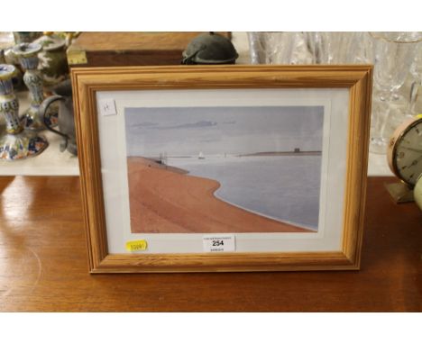 After David Green coloured print "Bawdsey Mouth of the Deben"