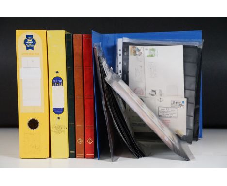 Collection of mainly British mint stamps, together with a selection of British and Foreign used stamps, mint stamp books and 