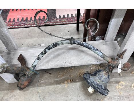 A Victorian exterior light fitting *Please note the sale commences at 9am.