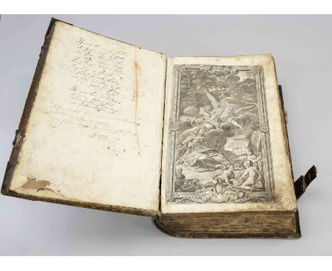 Große historische Bibel, erschienen 1770 in Nürnberg, Altes und Neues Testament nach Luther, Vorrede von Johann Michael Dilhe