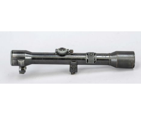 Zielfernrohr Heliavier von K. Kahles Wien, 1. H. 20. Jh., Optik ok, kein Pilz o.ä., ber. L. 27 cm