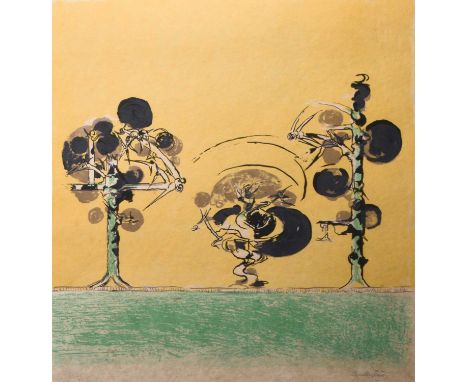 ARR Graham Sutherland OM (1903-1980) Natural Forms, signed lower right, numbered 49/75, lithograph, 50 x 50 cm (i), frame 75 
