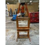 Central Hydraulics A-type hydraulic 20 ton shop press