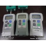 (Lot) (3) Shimpo digital force gages