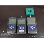 (Lot) (3) NIDC digital force gages