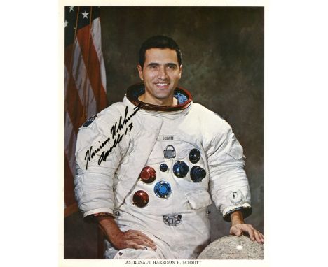 SCHMITT HARRISON: (1935-     ) American Astronaut, Lunar Module Pilot of the Apollo XVII mission. The twelfth man to walk on 