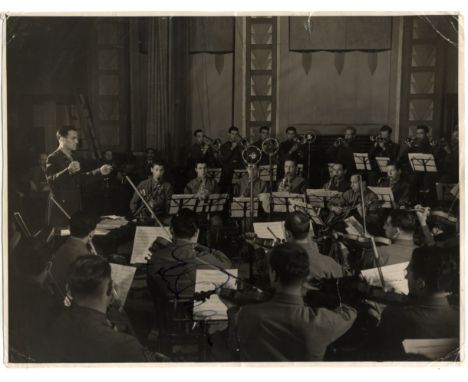 MILLER GLENN: (1904-1944) American Musician and Bandleader of the Swing Era, especially popular during World War II. Vintage 