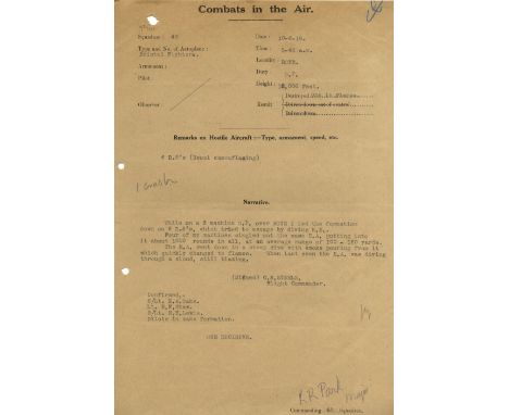 PARK KEITH: (1892-1975) New Zealand Air Chief Marshal of World War II, recognised for his important role during the Battle of