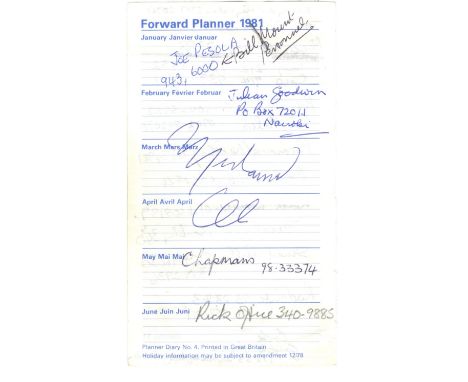 ALI MUHAMMAD: (1942- ) American Boxer, World Heavyweight Champion. Blue ink signature ('Muhammad Ali') to the centre of a par
