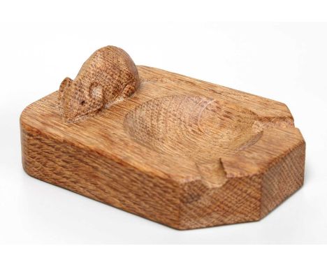 Robert ''Mouseman'' Thompson, an oak ashtray