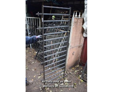 DECORATIVE STEEL RAILING SECTION, 1900 X 770