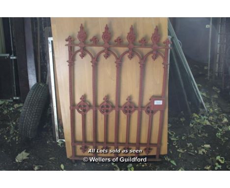 DECORATIVE CAST IRON GATE, 840 X 1180