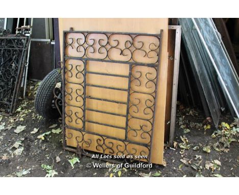 DECORATIVE WROUGHT IRON GATE, 1080 X 940