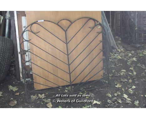 DECORATIVE WROUGHT IRON GATE, 1080 X 910