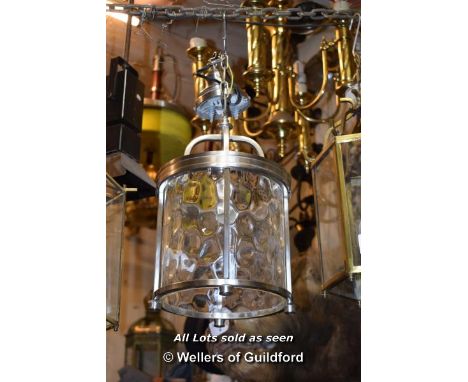 BRUSH STEEL STYLE LANTERN