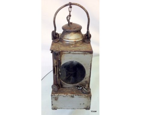A British rail signal lamp Welsh Patent