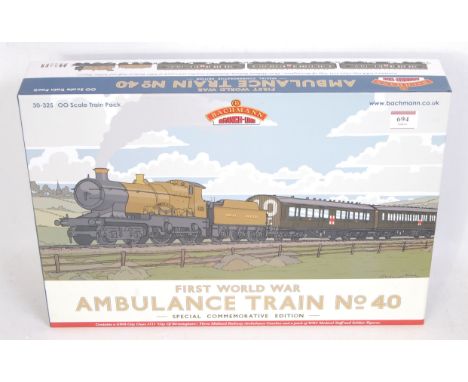 A Bachmann 30-325 'First World War Ambulance Train No. 40', with instructions and certificate No. 1964 (M-BM)