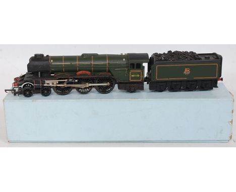 Mixed lot of Triang Hornby and other makes, 'Winston Churchill' engine and tender (G), BR green 3MT tank engine (G), BR green