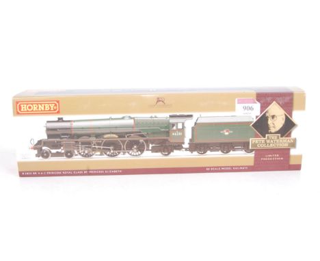 A Hornby R2823 Pete Waterman Collection BR green 'Princess Elizabeth' engine and tender DCC ready (M-BM)