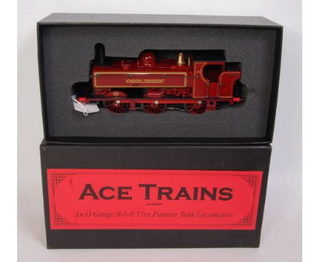 ACE Trains 0-6-0 London Transport Pannier Tank gloss red no. L89 with Ace Trains Shunters pole (NM-BNM)