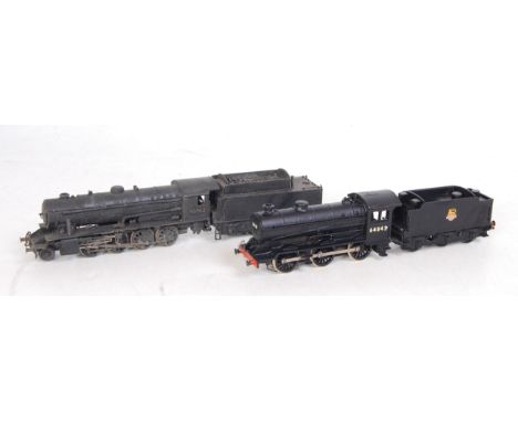A Wills Finecast white metal kit built BR black class J39 engine and tender on Triang chassis (G) No. 64842 and sold with whi