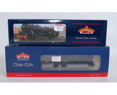 A similar Bachmann 32-256 BR black late crest No. 90566 (GNM-BFG) and sold with DCC fitted 31-477DC class G2A BR black late c