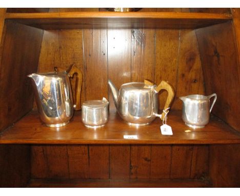 Picquot 4 Piece Tea Service 