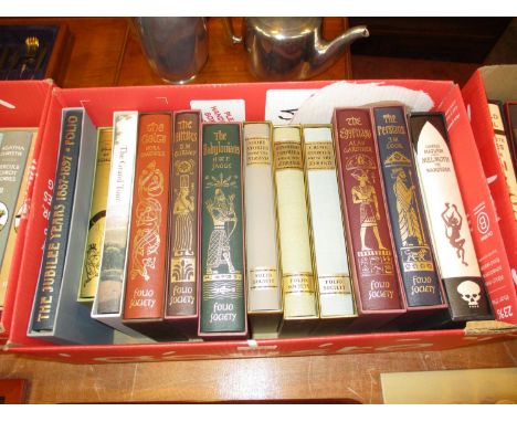 Twelve Folio Society Books 