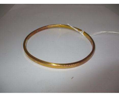 9c Gold Bangle, 5.07g 
