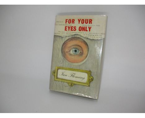 Ian Fleming, For Your Eyes Only, London 1960,  First Edition of Fleming's Eighth Bond Thriller, original black paper boards, 