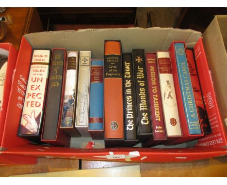 Twelve Folio Society Books 