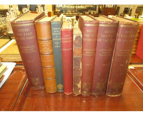 Eight Books - Our Wandering Continents, Du Toit, Oliver and Boyd, 1937, first edition; An Easy Introduction to Astronomy for 