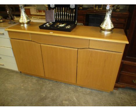 Skovby Light Oak Sideboard, 165cm 