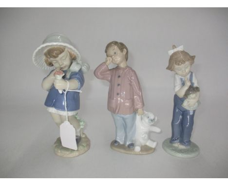 Three Nao Figures of Children 