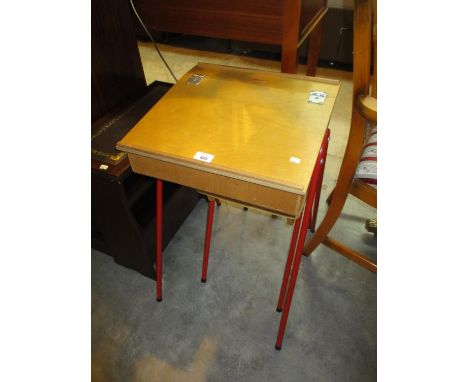 Vintage Raytel Childs Desk Chair with Stool 