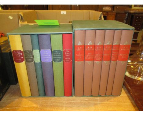 Two Boxed Sets of Folio Society Books - E M Forster and Thomas Hardy 