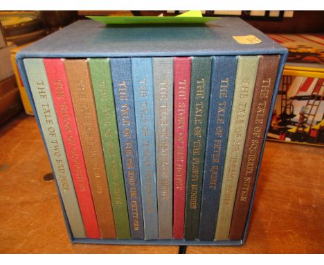 Set of 12 Folio Society Books - The Tales of Beatrix Potter 