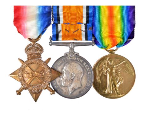 A Great War trio to Lieutenant Dean Bertram Osborne, Royal Sussex Regiment and Royal West Surrey Regiment: 1914-15 Star (G-57