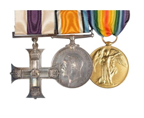 The impressive Hundred Days Offensive Military Cross group to Captain John Alford Cheston, Royal Fusiliers: Military Cross, G