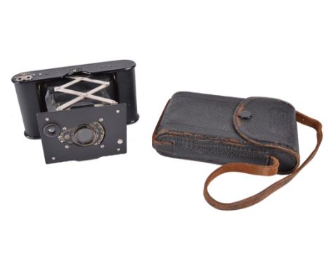 A Kodak Autographic Vest Pocket camera, an innovative early 20th Century compact camera that allowed the photographer to add 