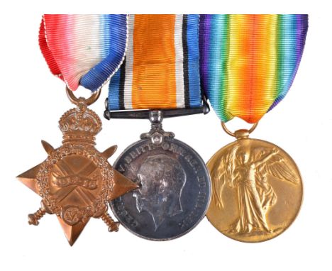 A collection of the medals exhibited at the museum, including: a 1914-15 Star trio (R4-066965 PTE. R. PARNABY. A.S.C.), a Gre