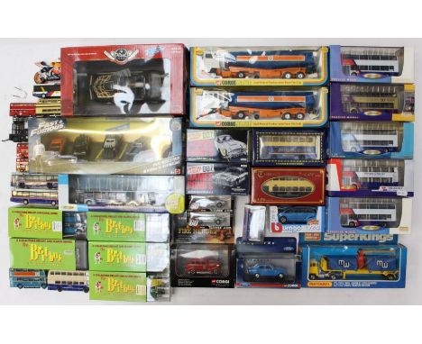 Diecast: A collection of assorted boxed and some unboxed diecast models to include: Corgi Major 1160 Gulf Patrol Tanker with 