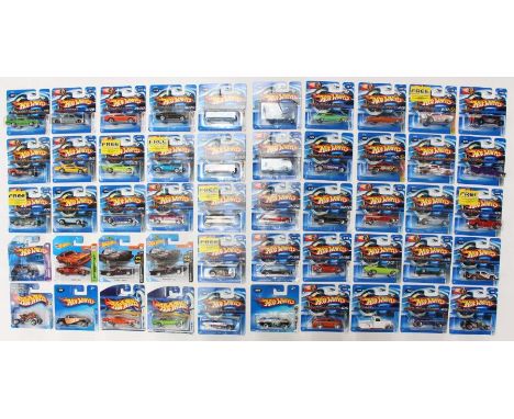 Hot Wheels: A collection of 100 Hot Wheels short carded vehicles to include: First Editions, Highway Horror and many others. 