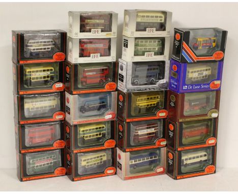 EFE: A collection of twenty-two boxed Exclusive First Edition (EFE) buses. All appear to have never been out of the box. Some