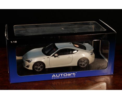 An Autoart Performance 1:18 scale 78773 Toyota 86 GT "Limited" (RHD) (White Pearl) model, boxed 