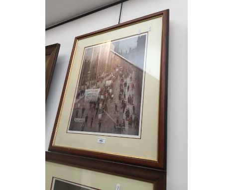 Arthur Delaney limited edition print - March for Jobs 
