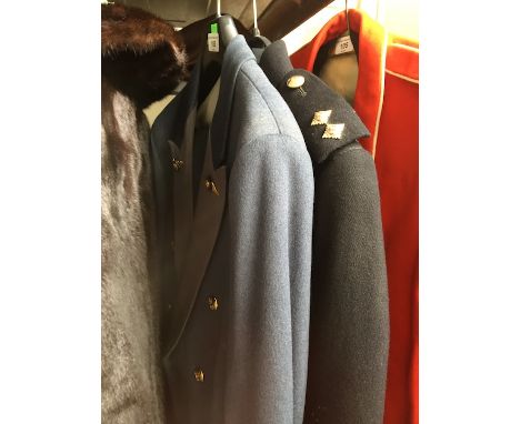 2 military dress uniforms - 1 Army and 1 RAF . 